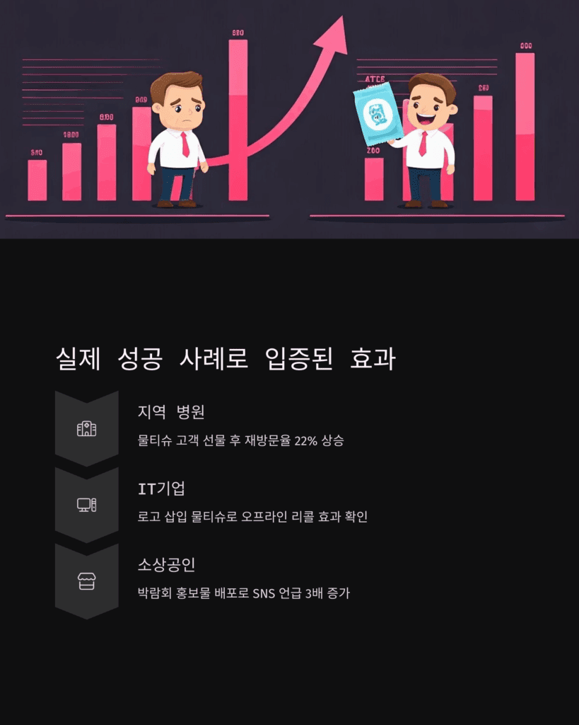 홍보용 물티슈 제작 2 물티슈 판촉물